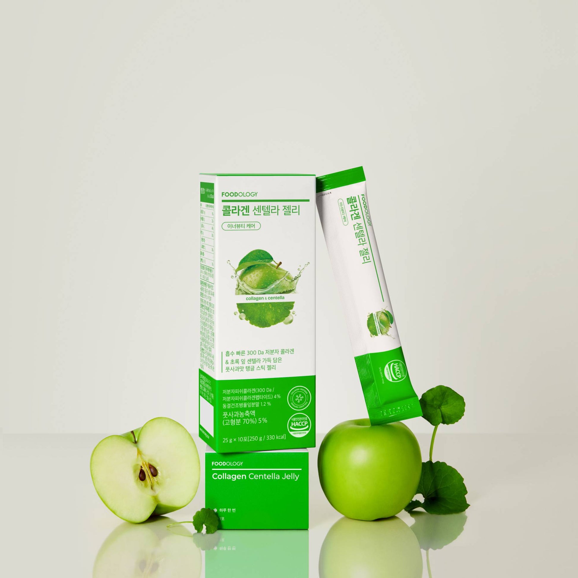 Foodology Collagen Centella Jelly 25g × 10 Sticks