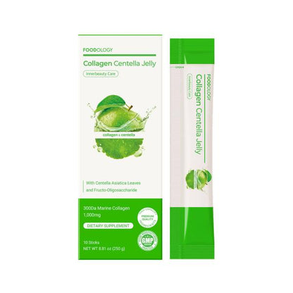 Foodology Collagen Centella Jelly 25g × 10 Sticks