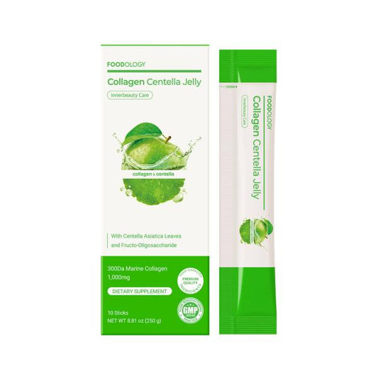 Foodology Collagen Centella Jelly 25g × 10 Sticks