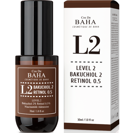 [CosDeBaha] L2 Bakuchiol 2% Retinol 0.5% Serum 30ml