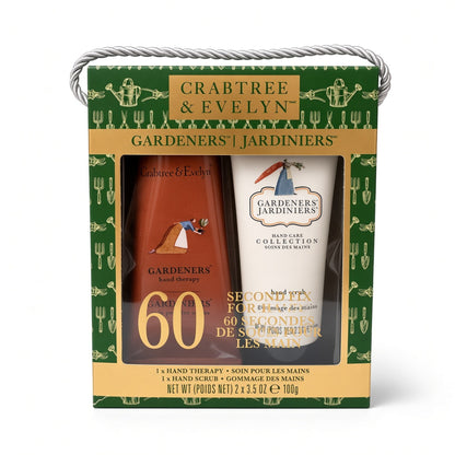 Crabtree & Evelyn Gardeners 60 Second Fix 護手禮盒正面｜INT BEAUTE