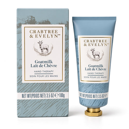 Crabtree & Evelyn Goatmilk & Oat Hand Therapy 100g box + tube｜INT BEAUTE