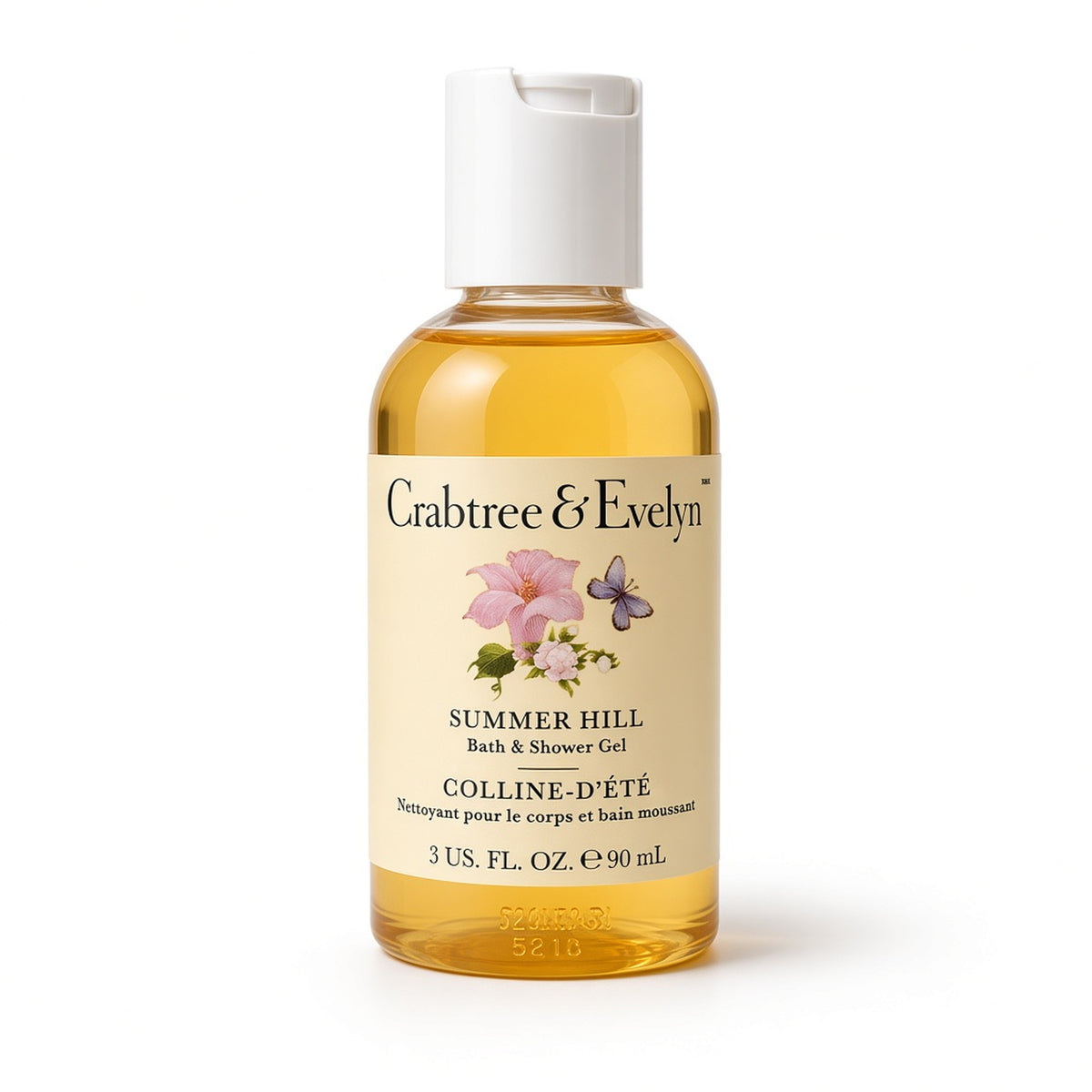 Crabtree & Evelyn Summer Hill Bath & Shower Gel 90mL｜INT BEAUTE