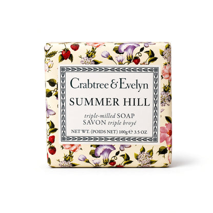 Crabtree & Evelyn Summer Hill Soap 100g｜INT BEAUTE