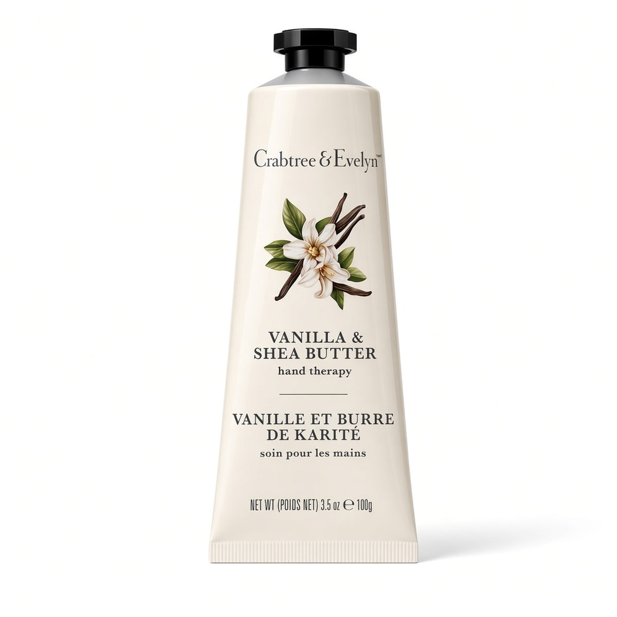 Crabtree & Evelyn Vanilla & Shea Butter Hand Therapy 100g 沒有紙盒｜INT BEAUTE