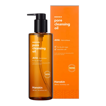 [Hanskin] AHA Pore Cleansing Oil 300ml